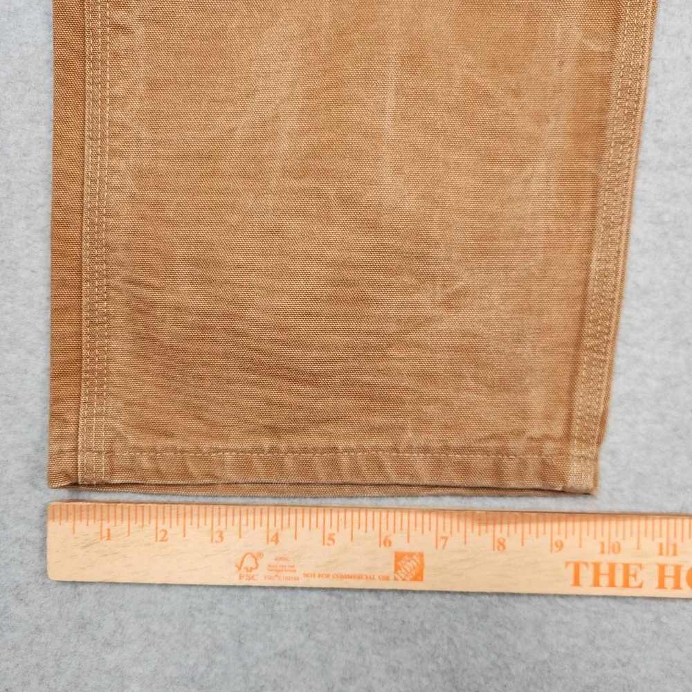 Vintage Carhartt Pants 40x32 Brown Double Knee Canvas Utility B01 BRN Union USA